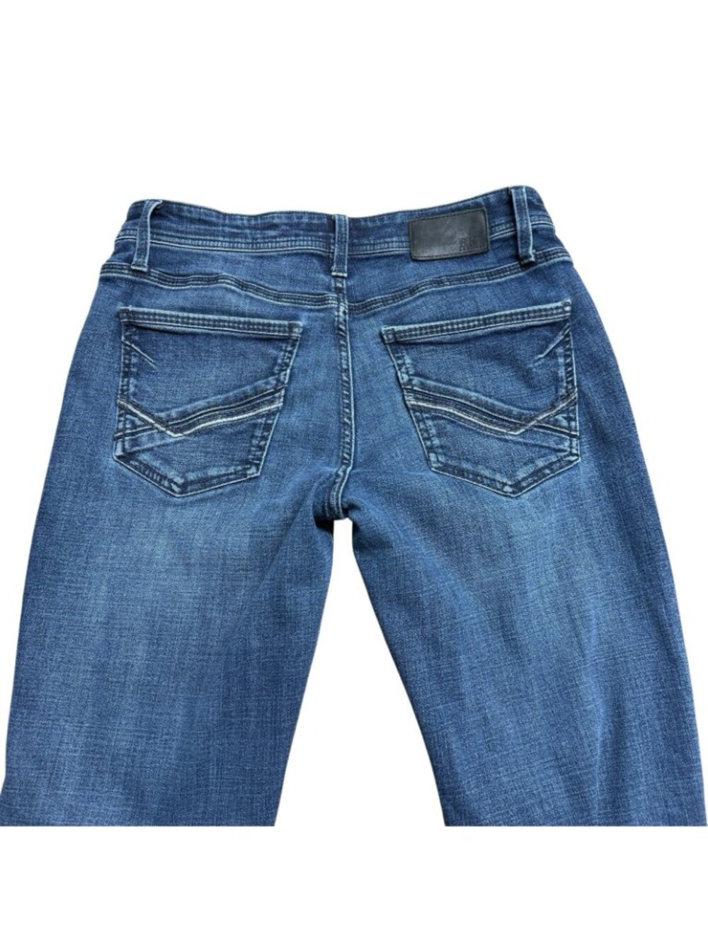BKE BUCKLE JEANS JAKE STRAIGHT MENS 32X34 GBS16330 STRETCH REGULAR FIT BLUE - Picture 4 of 11